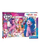 Clementoni My Little Pony Puzzel - 104 stuks - thumbnail