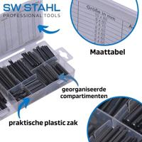 SW STAHL Sw-stahl holle splint-/veerpennen assortiment "s8054" sort. hollow dowel pins sw steel - thumbnail