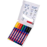 Edding 4-3033-7 Flipchartmarker Colourful 1.5 - 3 mm Zwart, Geel, Oranje, Rood, Groen, Blauw 1 set(s) - thumbnail