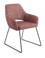 Jesper Home Yanai eetkamerstoel Berry Bars slide black - thumbnail