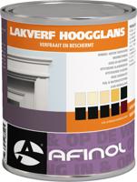 Afinol Hoogglans Lakverf Verkeerswit (RAL 9016) 750 ml - thumbnail