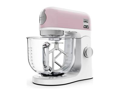 KENWOOD KMX754PP multifunctionele patisserierobot - - Professionele motor van 1000 W - 2 uitgangen voor accessoires - Glazen kom van 5 liter met p
