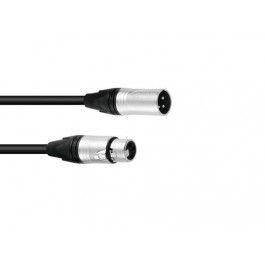 Sommer Cable SOMMER CABLE DMX kabel XLR 3pin 15m zwart Neutrik