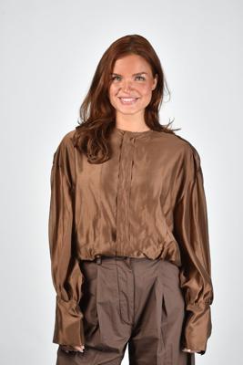 The Latest blouse Diana TLW04007T0161ABTP chocolate