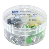 Vogt Verbindungstechnik 737047 Assortiment adereindhulzen 4 mm², 6 mm², 10 mm², 16 mm² Deels geïsoleerd Grijs, Zwart, Ivoor, Groen 100 stuk(s) - thumbnail