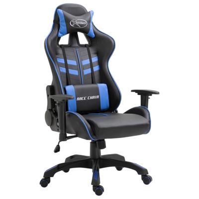 vidaXL Gamestoel kunstleer blauw vidaXL Gamestoel kunstleer blauw
