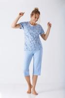 Hajo dames pyjama blauwe panter - thumbnail