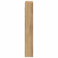 Vitrinekast Artisan Eiken 60 x 8,5 x 58 cm Bewerkt hout - thumbnail