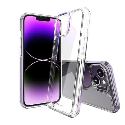 Muvit for Change beschermhoes, schokbestendig, 2 m, compatibel met Apple iPhone 14, transparant