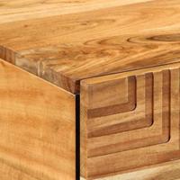 Salontafel Bruin 100 x 54 x 40 cm Massief acaciahout - thumbnail