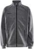 Craft 1910897 Core Soul Fz Jacket Jr - DK Grey Melange - 146/152 - thumbnail