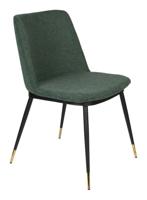 ZILT Eetkamerstoel 'Younes' kleur Donkergroen - thumbnail