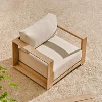 Kave Home Fauteuil 'Ambra' Acaciahout - thumbnail