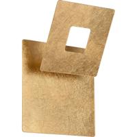 LED Wandlamp - Trion Marina - 6W - Warm Wit 3000K - Vierkant - Goud - Metaal - thumbnail