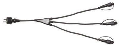 Koppelverlichting Kerstsnoer Connect xp start l180cm zwart