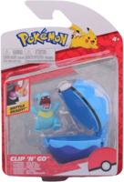 Pokemon Figure - Totodile + Dive Ball (Clip 'n' Go) - thumbnail