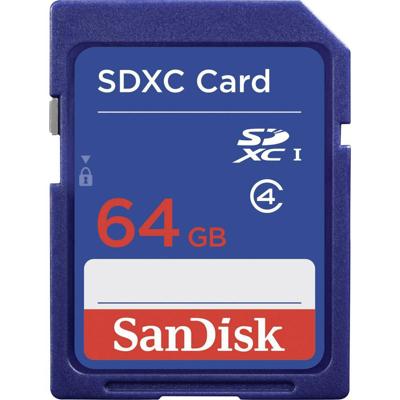 SanDisk SDSDB-064G-B35 SDXC-kaart 64 GB Class 4 SanDisk SDSDB-064G-B35 SDXC-kaart 64 GB Class 4