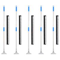 VidaXL Vloertrekkers 5 st 75x122,5 cm staal en rubber - thumbnail