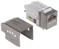 Intellinet 790765 RJ45-inbouwmodule Keystone CAT 3, CAT 4, CAT 5, CAT 5e, CAT 6 - thumbnail