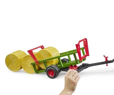 Bruder zelfladende balentrailer (02204)