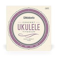 D&apos;Addario EJ87C Pro Arte Titanium snarenset voor concert ukelele - thumbnail