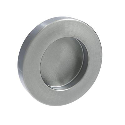 Schuifdeurkom paar Ø 60mm/Ø 36mm massief rvs mat