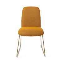 Jesper Home Eetkamerstoel 'Taiwa' Slide Gold, kleur Groovy Garam - thumbnail