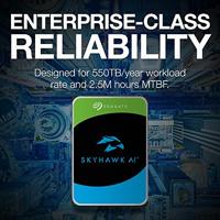 Seagate SkyHawk AI interne harde schijf 10 TB 7200 RPM 256 MB 3.5" SATA III (ST10000VE001) - thumbnail