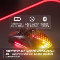 SteelSeries Aerox 3 Wireless Onyx 2022 gaming muis - thumbnail
