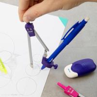 Kompas Milan Acid Blauw - thumbnail