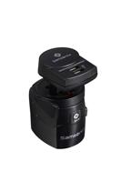 WORLD ADAPTOR PRO 3-P+USB Black - thumbnail