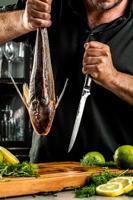 FORGED - Olive Forged - Visfileermes Olijfhout - thumbnail