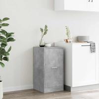 Apothekerskast 40x41x77,5 cm bewerkt hout betongrijs - thumbnail