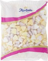Fortuin Vruchtenhartjes snoepgoed, zak van 1 kg - thumbnail
