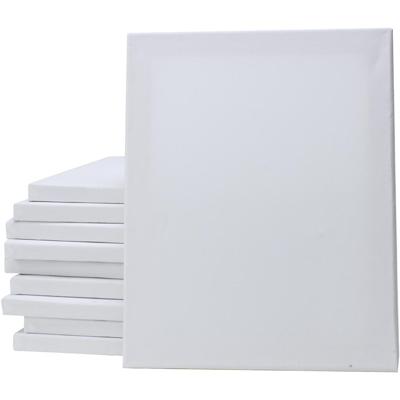 Creativ Company Gespannen canvas, d: 1,6 cm, afm 40x50 cm, 280 gr, wit, 20 stuk/ 1 doos