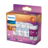 Philips Led Lamp GU10 3,8 W 345 Lumen Reflector 3 Stuks - thumbnail