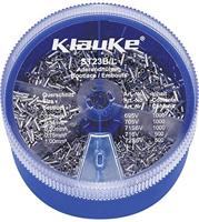 Klauke ST23B Assortiment adereindhulzen 0.25 mm², 0.34 mm², 0.5 mm², 0.75 mm², 1 mm² Ongeïsoleerd Zilver 4000 onderdelen - thumbnail
