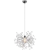 Moderne Mat Chromen LED Hanglamp - E27 Fitting - Aluminium Design - thumbnail