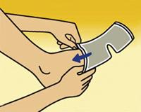 Futuro Comfort Lift Enkelsteun 76583, Large - thumbnail