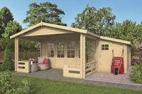 Tuindeco | Machester Tuinhuis | Onbehandeld - thumbnail