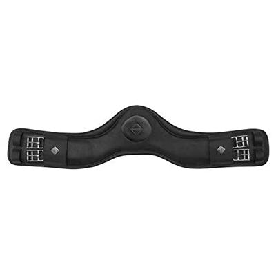 LeMieux Gel-Tek Dressuurriem, anatomisch gevormd, zwart