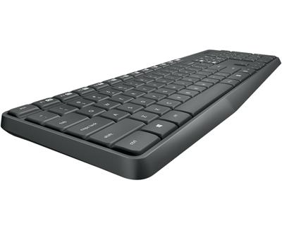 Toetsenbord logitech mk235 + muis drl zwart Toetsenbord logitech mk235 + muis drl zwart