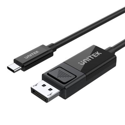 UNITEK V1146A tussenstuk voor kabels USB-C DisplayPort Zwart UNITEK V1146A tussenstuk voor kabels USB-C DisplayPort Zwart