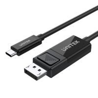 UNITEK V1146A tussenstuk voor kabels USB-C DisplayPort Zwart - thumbnail