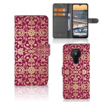 Wallet Case Nokia 5.3 Barok Pink - thumbnail