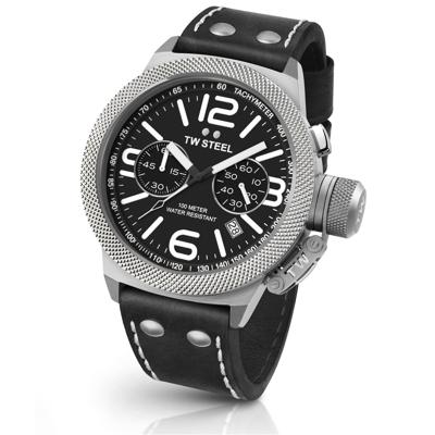 TW Steel Canteen Leather CS3 Chrono 45mm