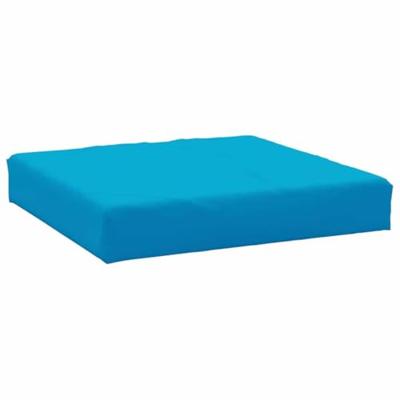 VidaXL Palletkussen 60x60x8 cm oxford stof lichtblauw