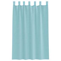 Gordijnen voile met lussen 2 st 140x175 cm turkoois - thumbnail