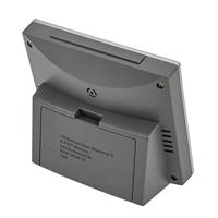 TFA Dostmann 60.2561.55 Wekker Zendergestuurd Zilver Alarmtijden 1 - thumbnail