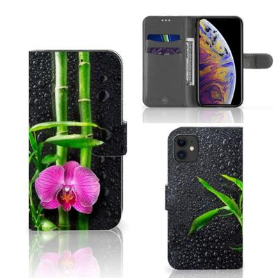 Apple iPhone 11 Hoesje Orchidee Apple iPhone 11 Hoesje Orchidee